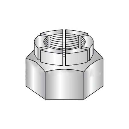 Flexible Top Lock Nut, 5/8-11, Steel, Cadmium Plated, 0.41 In Ht, 50 PK